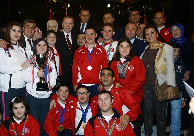 Dünya Engelliler Günü Resepsiyonu-Cumhurbaşkanlığı Külliyesi